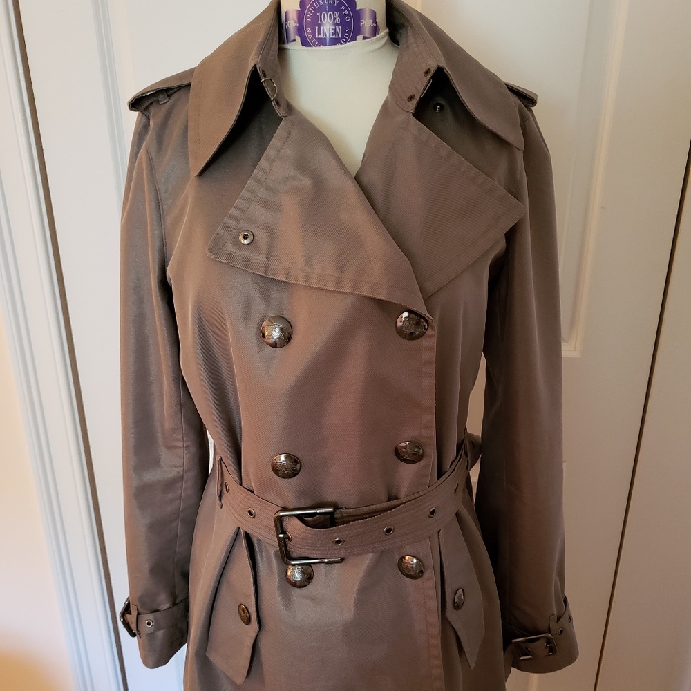 Burberry Gray Trench Coat - US Size 12